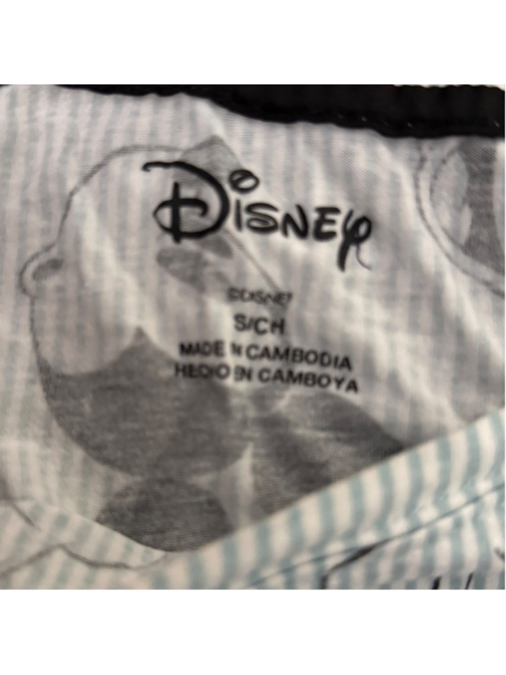 Disney Mickey & Minnie Mouse Pajama Set Women’s Small Black & White Lounge Sleep - Picture 3 of 5